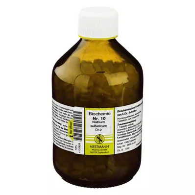 BIOCHEMIE 10 Natrium sulphuricum D 12 tablets, 1000 pc