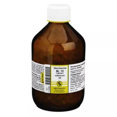 BIOCHEMIE 12 Calcium sulphuricum D 6 tablets, 1000 pc BIOCHEMIE 12 Calcium sulphuricum D 6 tablets, 1000 pc