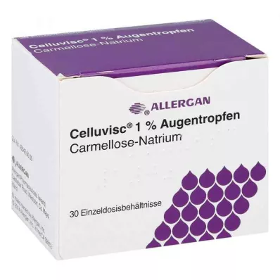 CELLUVISC 1% eye drops, 30X0.4 ml CELLUVISC 1% eye drops, 30X0.4 ml