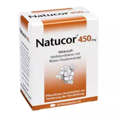 NATUCOR 450 mg film-coated tablets, 50 pcs NATUCOR 450 mg film-coated tablets, 50 pcs