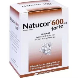 NATUCOR 600 mg forte film-coated tablets, 100 pcs