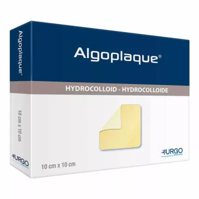 ALGOPLAQUE 10x10 cm flexible hydrocolloid dressing, 10 pcs ALGOPLAQUE 10x10 cm flexible hydrocolloid dressing, 10 pcs
