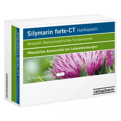 SILYMARIN forte-CT hard capsules, 30 pcs