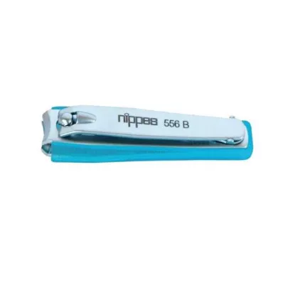 NIPPES Nail clippers with nail catcher coloured no.556B, 1 pc NIPPES Nail clippers with nail catcher coloured no.556B, 1 pc