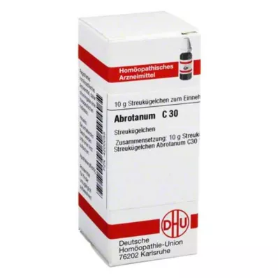 ABROTANUM C 30 globules, 10 g ABROTANUM C 30 globules, 10 g