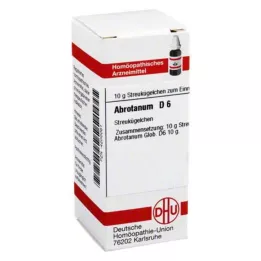ABROTANUM D 6 globules, 10 g