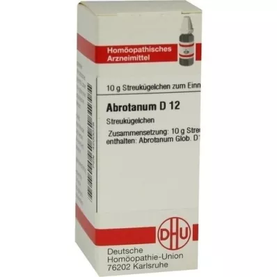 ABROTANUM D 12 globules, 10 g