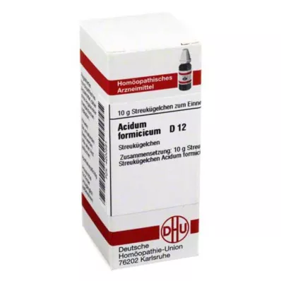 ACIDUM FORMICICUM D 12 globules, 10 g