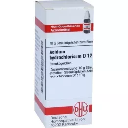 ACIDUM HYDROCHLORICUM D 12 globules, 10 g