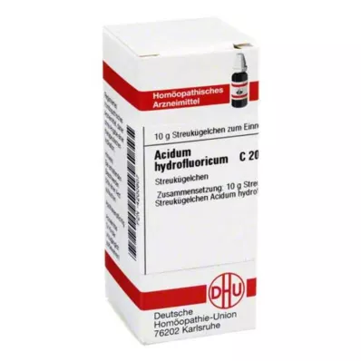 ACIDUM HYDROFLUORICUM C 200 globules, 10 g ACIDUM HYDROFLUORICUM C 200 globules, 10 g
