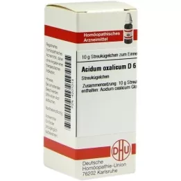 ACIDUM OXALICUM D 6 globules, 10 g