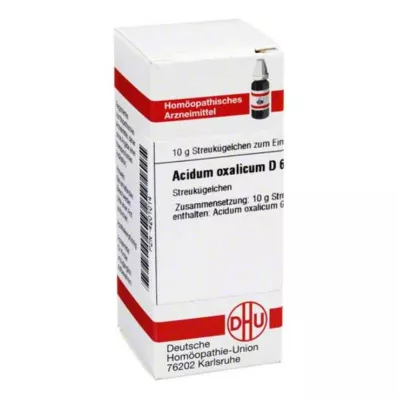ACIDUM OXALICUM D 6 globules, 10 g