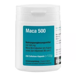 MACA 500 capsules, 200 pcs