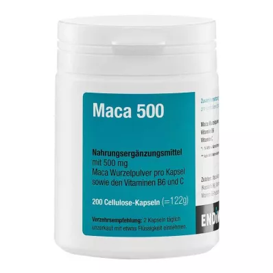 MACA 500 capsules, 200 pcs