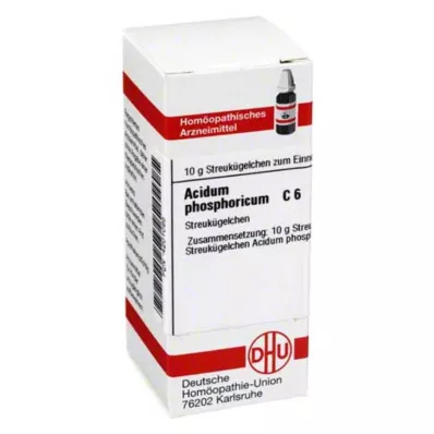 ACIDUM PHOSPHORICUM C 6 globules, 10 g