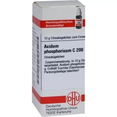 ACIDUM PHOSPHORICUM C 200 globules, 10 g