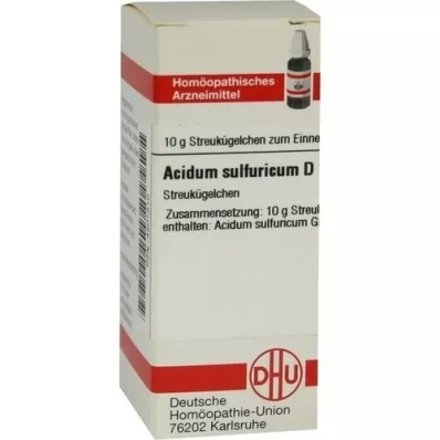 ACIDUM SULFURICUM D 12 globules, 10 g