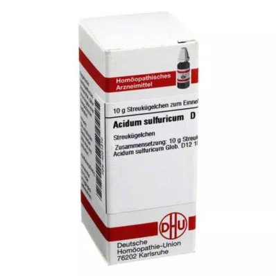 ACIDUM SULFURICUM D 12 globules, 10 g