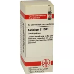 ACONITUM C 1000 globules, 10 g