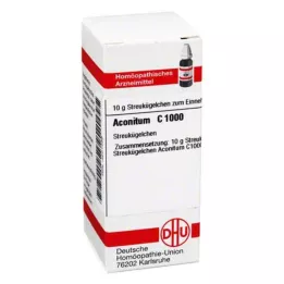 ACONITUM C 1000 globules, 10 g