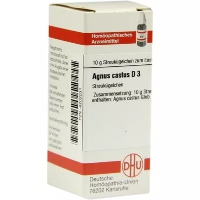 AGNUS CASTUS D 3 globules, 10 g