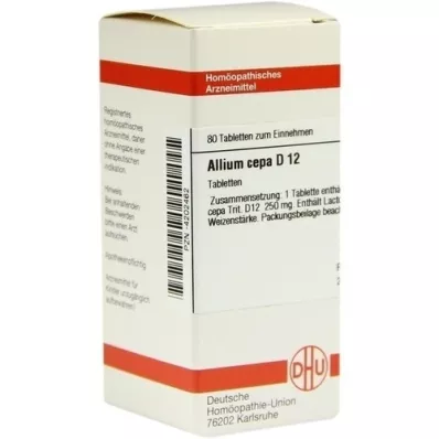 ALLIUM CEPA D 12 tablets, 80 pc