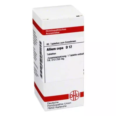 ALLIUM CEPA D 12 tablets, 80 pc