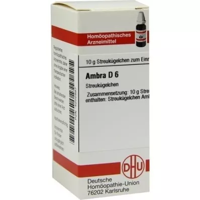 AMBRA D 6 globules, 10 g