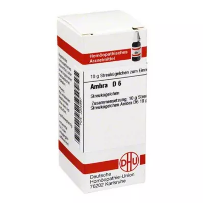 AMBRA D 6 globules, 10 g AMBRA D 6 globules, 10 g