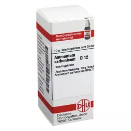 AMMONIUM CARBONICUM D 12 globules, 10 g