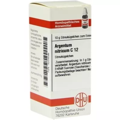 ARGENTUM NITRICUM C 12 globules, 10 g