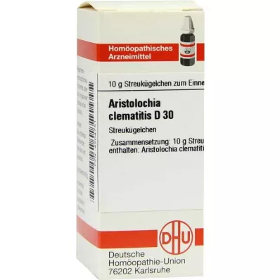 ARISTOLOCHIA CLEMATITIS D 30 globules, 10 g ARISTOLOCHIA CLEMATITIS D 30 globules, 10 g