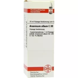 ARSENICUM ALBUM C 30 dilution, 20 ml