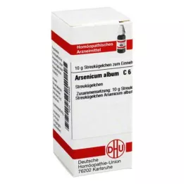 ARSENICUM ALBUM C 6 globules, 10 g