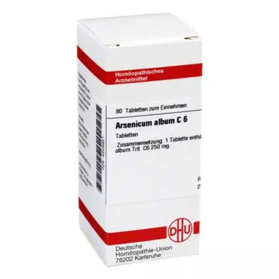 ARSENICUM ALBUM C 6 tablets, 80 pc ARSENICUM ALBUM C 6 tablets, 80 pc