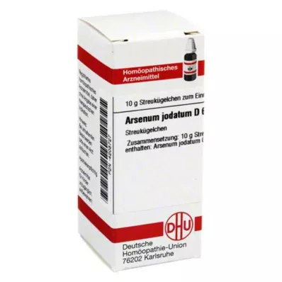 ARSENUM JODATUM D 6 globules, 10 g ARSENUM JODATUM D 6 globules, 10 g