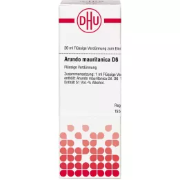 ARUNDO mauritanica D 6 Dilution, 20 ml