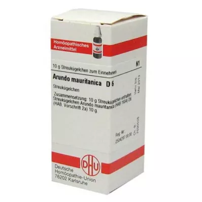 ARUNDO mauritanica D 6 globules, 10 g ARUNDO mauritanica D 6 globules, 10 g