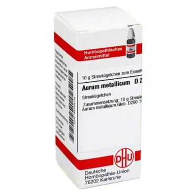 AURUM METALLICUM D 200 globules, 10 g AURUM METALLICUM D 200 globules, 10 g