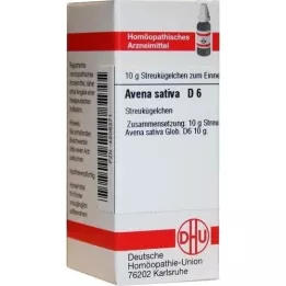 AVENA SATIVA D 6 globules, 10 g