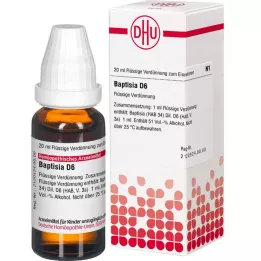 BAPTISIA D 6 Dilution, 20 ml