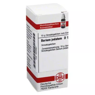 BARIUM JODATUM D 12 globules, 10 g BARIUM JODATUM D 12 globules, 10 g