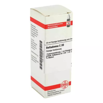 BELLADONNA C 30 dilution, 20 ml