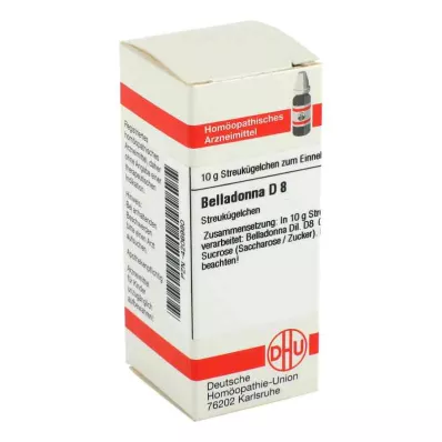BELLADONNA D 8 globules, 10 g