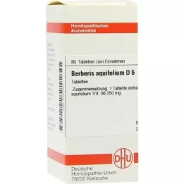 BERBERIS AQUIFOLIUM D 6 tablets, 80 pc