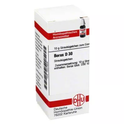 BORAX D 30 globules, 10 g