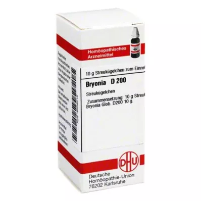 BRYONIA D 200 globules, 10 g BRYONIA D 200 globules, 10 g