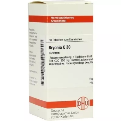 BRYONIA C 30 tablets, 80 pc
