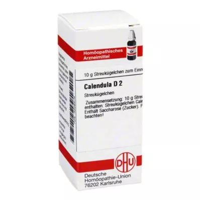 CALENDULA D 2 globules, 10 g CALENDULA D 2 globules, 10 g