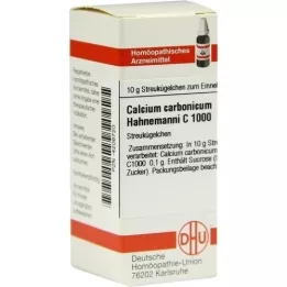 CALCIUM CARBONICUM Hahnemanni C 1000 globules, 10 g